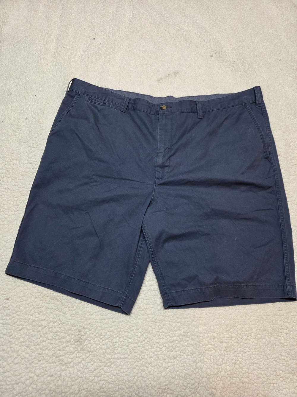 Polo by Ralph Lauren Men's Dark Navy Flat-Front Shorts